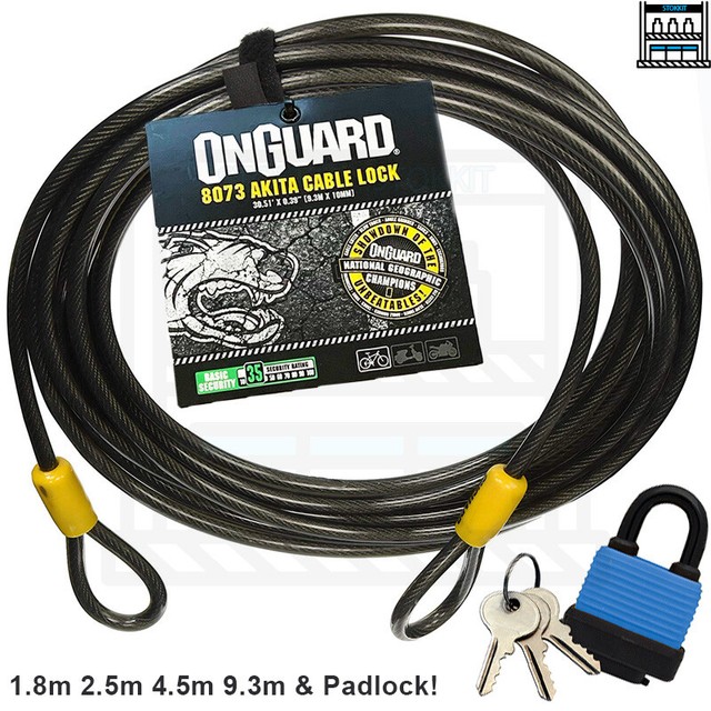 extra long cable lock