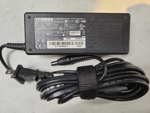 Véritable adaptateur secteur Toshiba PA3283U-5ACA 15V 5AMP 75W pour ordinateurs portables Tecra 8100 - Photo 1 sur 2