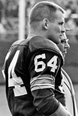 JERRY KRAMER und VINCE LOMBARDI 4x6 Foto