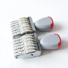 Rubber 6 digits Roller Stamp Numeric Rolling Rolling Stamp Vintage for Date