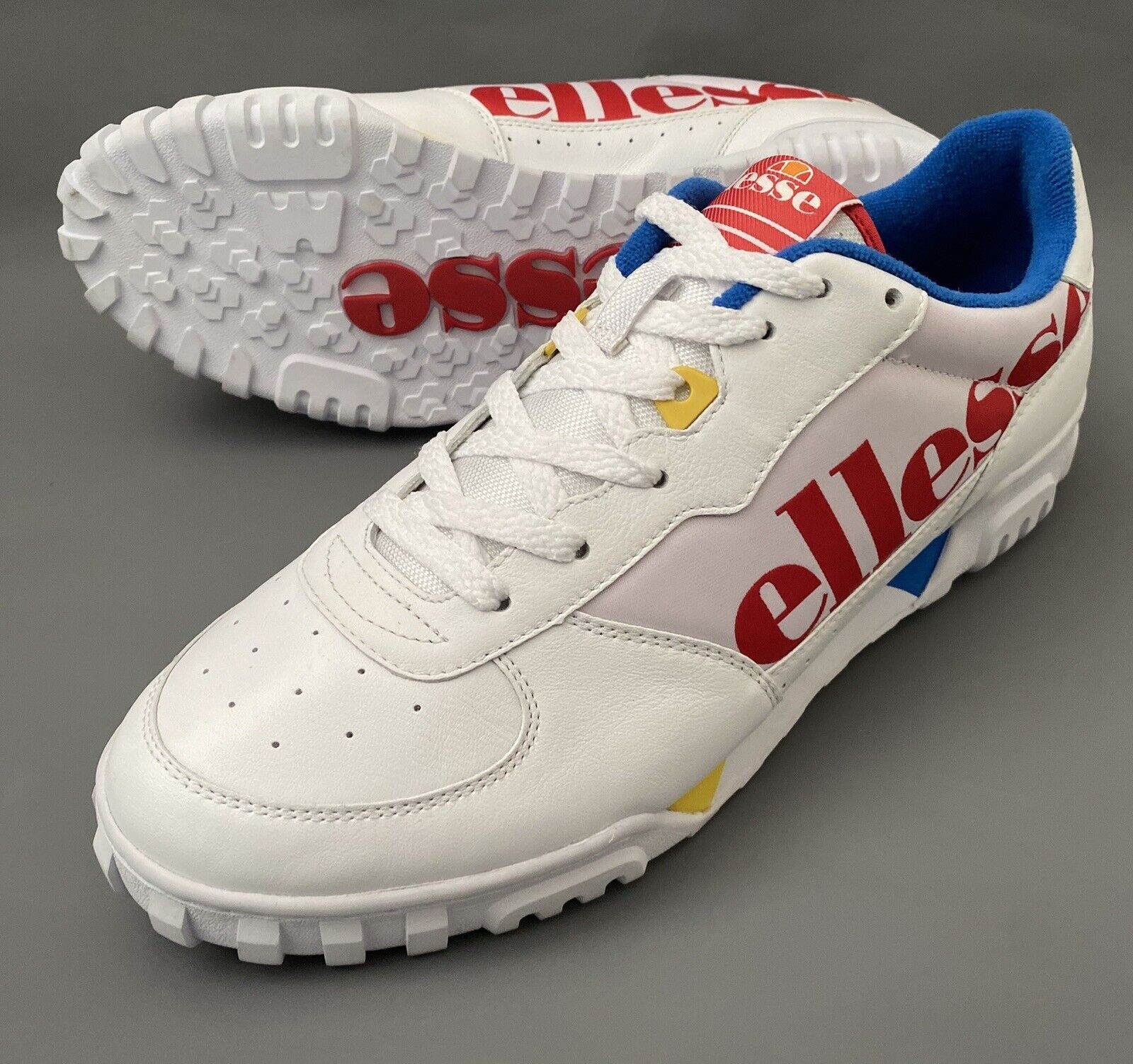 ELLESSE Tanker LO OG LTHR AF White Tennis Shoes Sneakers