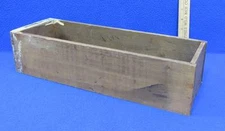 Antique Drawer from Chest Desk Wood Wooden Lock Slot 15.5" Long Glued Edges