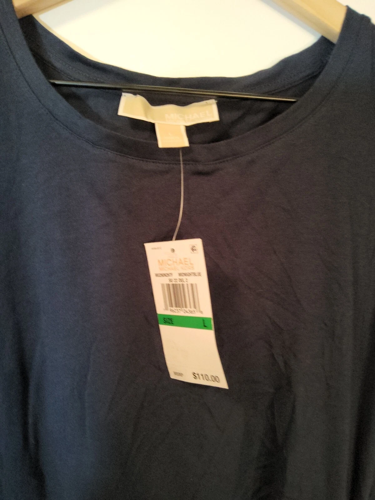 Abito smanicato blu notte Michael Kors. Taglia L