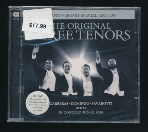 20th Anniversary Special Edition by The Original Three Tenors New Sealed CD 2010