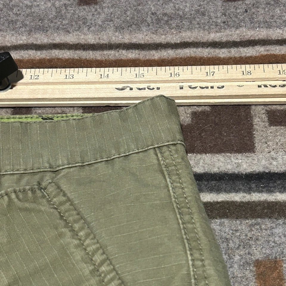 Vintage LRG Mens Cargo Pants 32 Green Wide Leg Baggy Skate Hip Hop Y2K D9 - Image 3 of 4