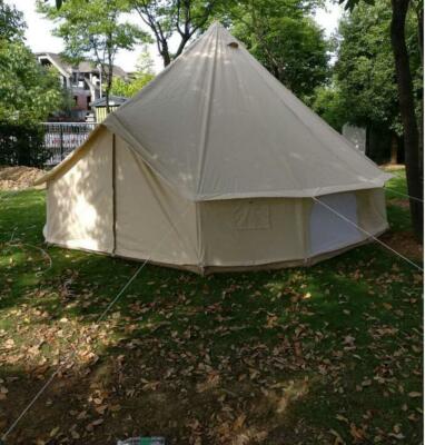 3M 5M 6M Outdoor Waterproof Canvas Bell Tent Hunting