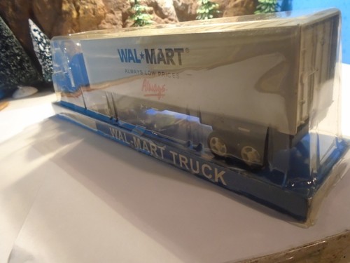SCALE 1/64 WAL-MART ALWAYS SEMI TRACTOR TRAILER T610772, FACTORY SEAL 5-209-5 - Picture 8 of 11