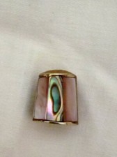 Fingerhut Perlmutt, Alpaka Mutter der Perle Thimble - Mexico