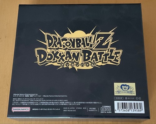 DRAGON BALL Z DOKKAN BATTLE 10th Anniversary Original Sound Track 8 CD Japan - Picture 2 of 6
