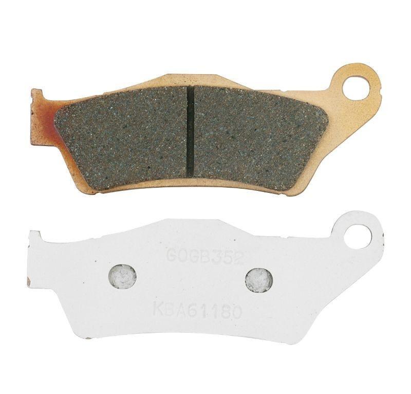 Plaquette frein 125 yzf-r125 avant métal fritté pour conduite sportive et urbaine xbk5