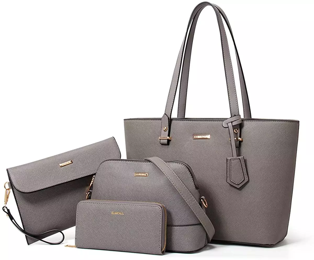 LAPIS O LUPO Women Handbag Combo (Beige) (Set of 3) : Amazon.in: Fashion