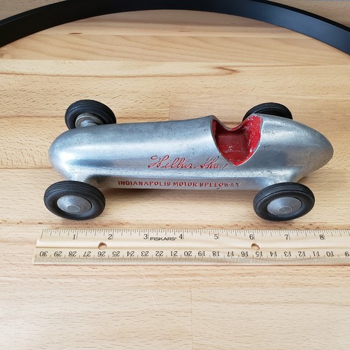 Vintage Wilbur Shaw Race Car Indianapolis Motor Speedway Diecast Aluminum - Picture 2 of 12