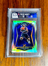 Tyrese Maxey 2020 Panini Select⭐⭐HGA 9.5⭐⭐Premier Level⭐⭐Silver Prizm⭐⭐Rookie RC