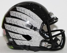 2020 Oregon Ducks Custom Riddell Mini Helmet vs UCLA Ohana