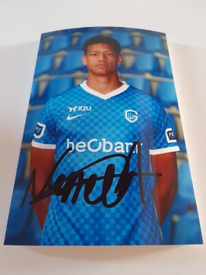 Signed Photo Andras Nemeth KRC Genk Hungary NEW (2)
