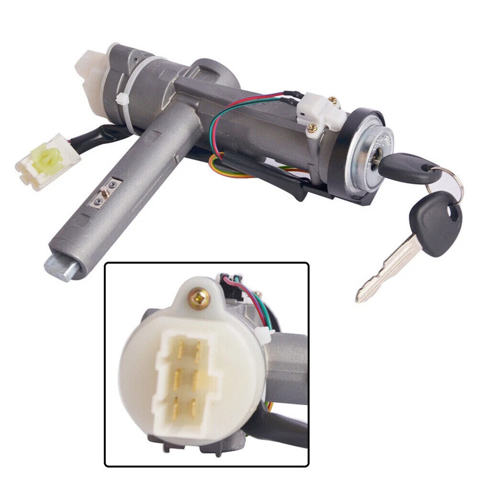 Interruptor de bloqueo de encendido + llaves para 02-05 Hyundai Sonata XG350 Kia Optima 819003CA00 Foto 3 de 4