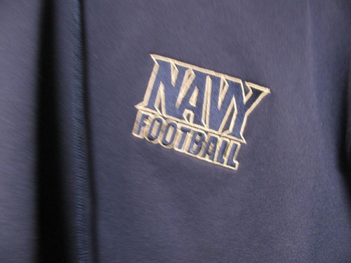 NAVAL ACADEMY NAVY UNDER ARMOUR UA MEN FOOTBALL HOODIE SWEATSHIRT SIZE XL - Picture 2 of 8