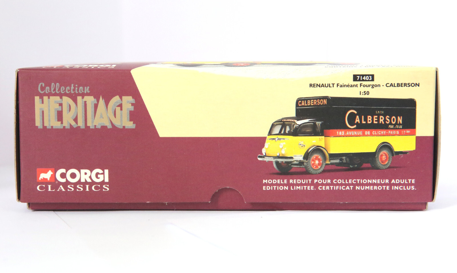 Corgi Classics - 71403 - Renault Fainéant Fourgon - Calberson - Limited Edition - Picture 6 of 20