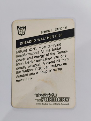 RARE - You pick (Action Cards) - 1985 Milton Bradley Transformers Cards - Picture 93 of 144