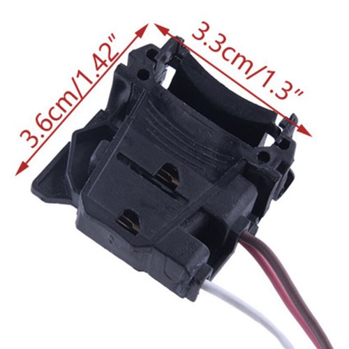 Black Car H7 Low Beam Lamp Headlight Bulb Holder Adapter Harness Fit for - Picture 4 of 6