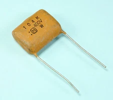 5pcs Panasonic .1uF 104K 400v Radial Film Capacitor