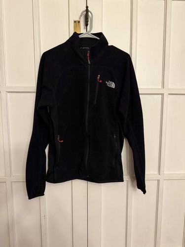 The North Face Summit Series Fleece Full Zip Jacket, Black/Red Men’s Medium