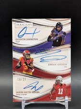 2023 Immaculate Trio Auto Jaxon Smith-Njigba Jordan Addison Quentin Johnson