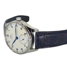 IWC Portugieser Automatic 40mm Stainless Steel Silver Dial Automatic Box #KN266 8