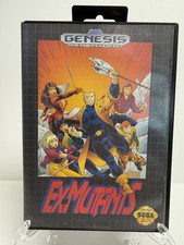 Ex-Mutants (Sega Genesis, 1992) CIB Tested, Complete w/ manual, case & hangtab