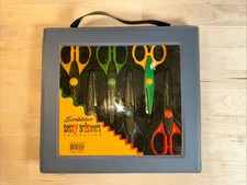 Scribblers Sassy Scissors Set of 6 Scrapbooking Decorative Scissors