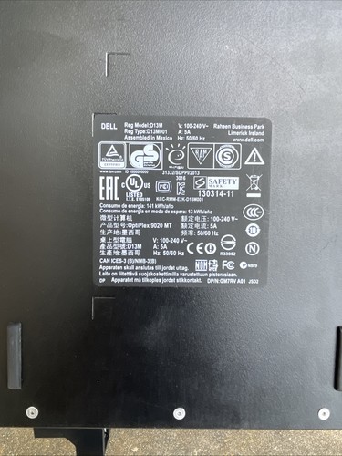 Dell Optiplex 9020 MT i5-4690 3.5GHz 16GB 500GB Windows 10 Pro Computer - Afbeelding 17 van 20