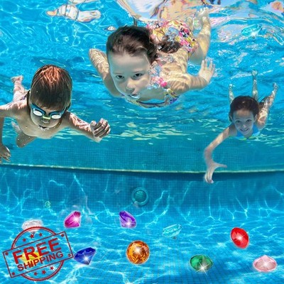 Prehalpty 25 Diving Gems Pool Toys 1.5in Diamond