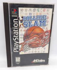 College Slam (Sony PlayStation 1, 1996) Complete Longbox ps1 Tested