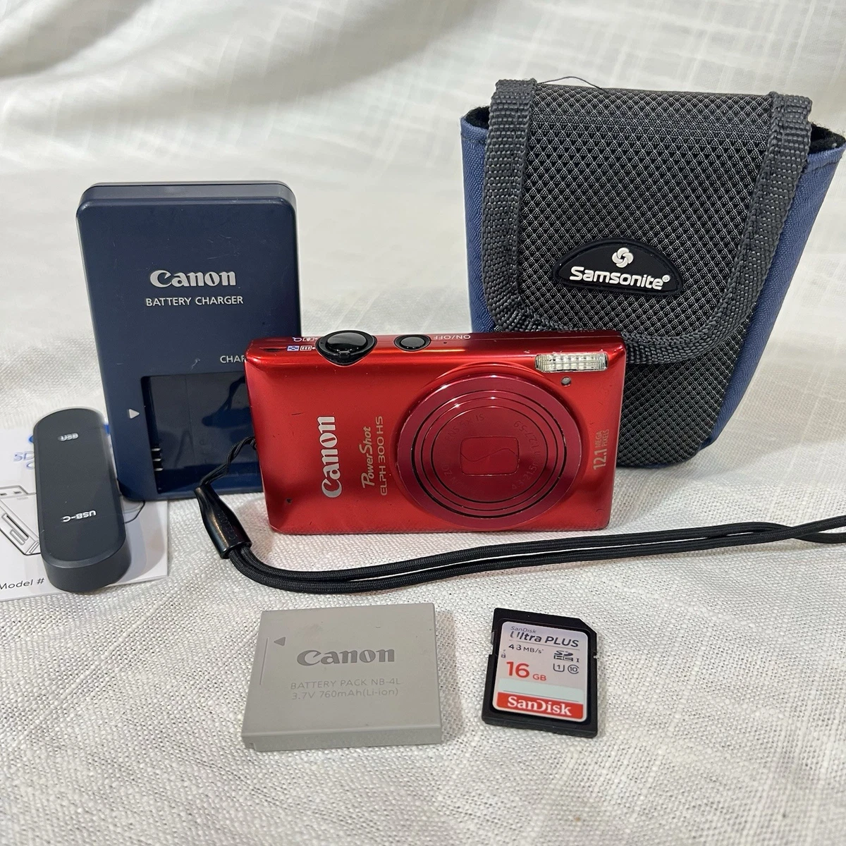 Preços baixos em Canon Powershot ELPH 300 HS | eBay
