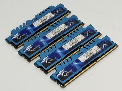 G.SKILL Ripjaws X 32GB (4x8GB) DDR3-1600 PC3-12800 DIMM XMP F3-1600C9Q-32GXM