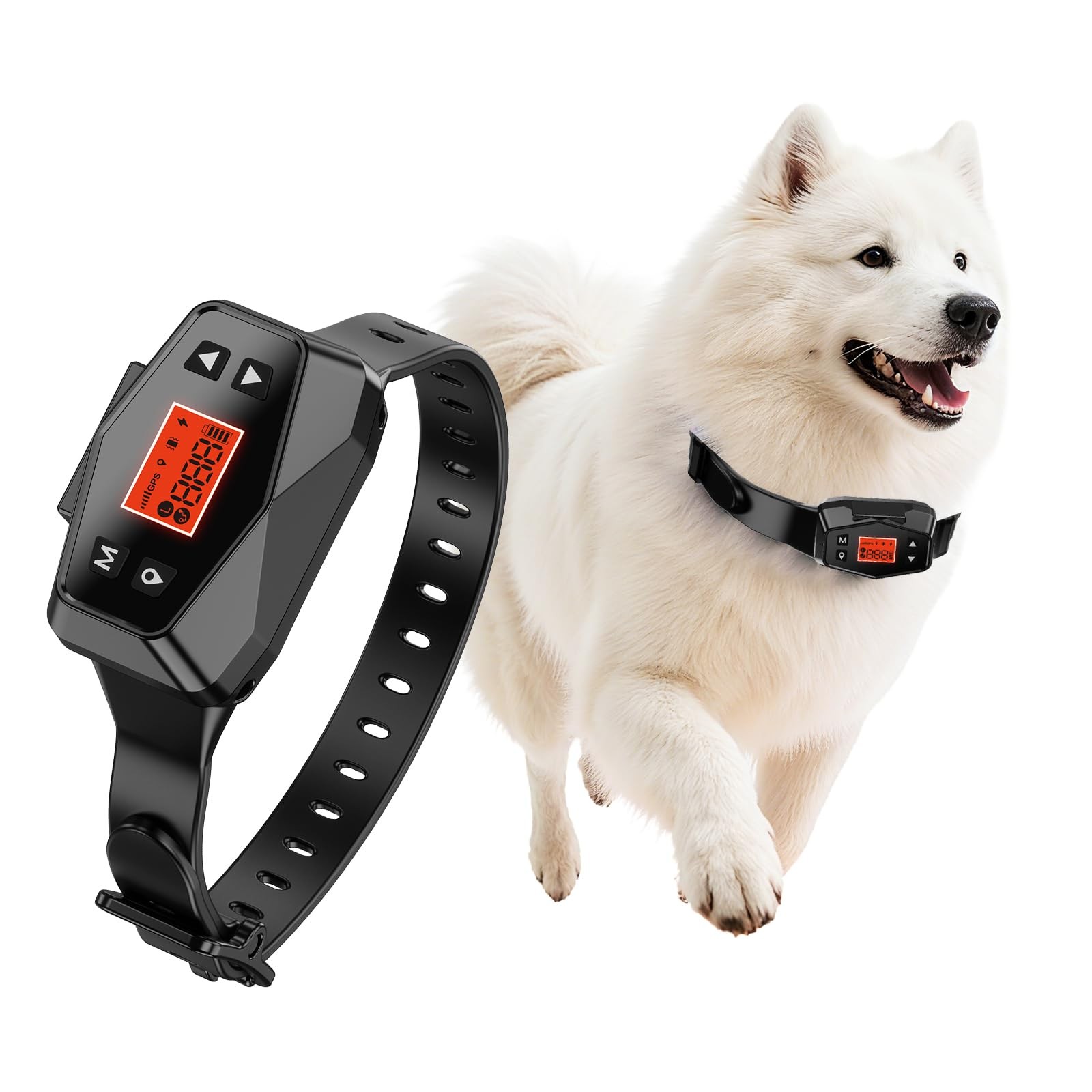 System, Dog Fence Outdoor For Yard, Gps Dog Collar Ipx7 Wa..
