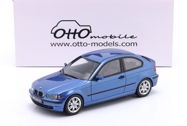 Bmw 318 Ti Compact (E46) Baujahr 2002 Estoril Blau 1:18 Ottomobile-image