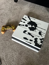 PS4 Pro 1Tb Death Stranding Limited Edition console with box but no game