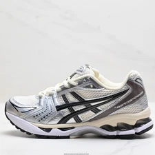 1201A019-108 ASICS GEL-KAYANO 14 CREAM BLACK METALLIC 