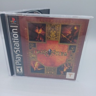 Darkstone PlayStation 1 PS1 Disc And Manual NO ARTWORK ON BACK