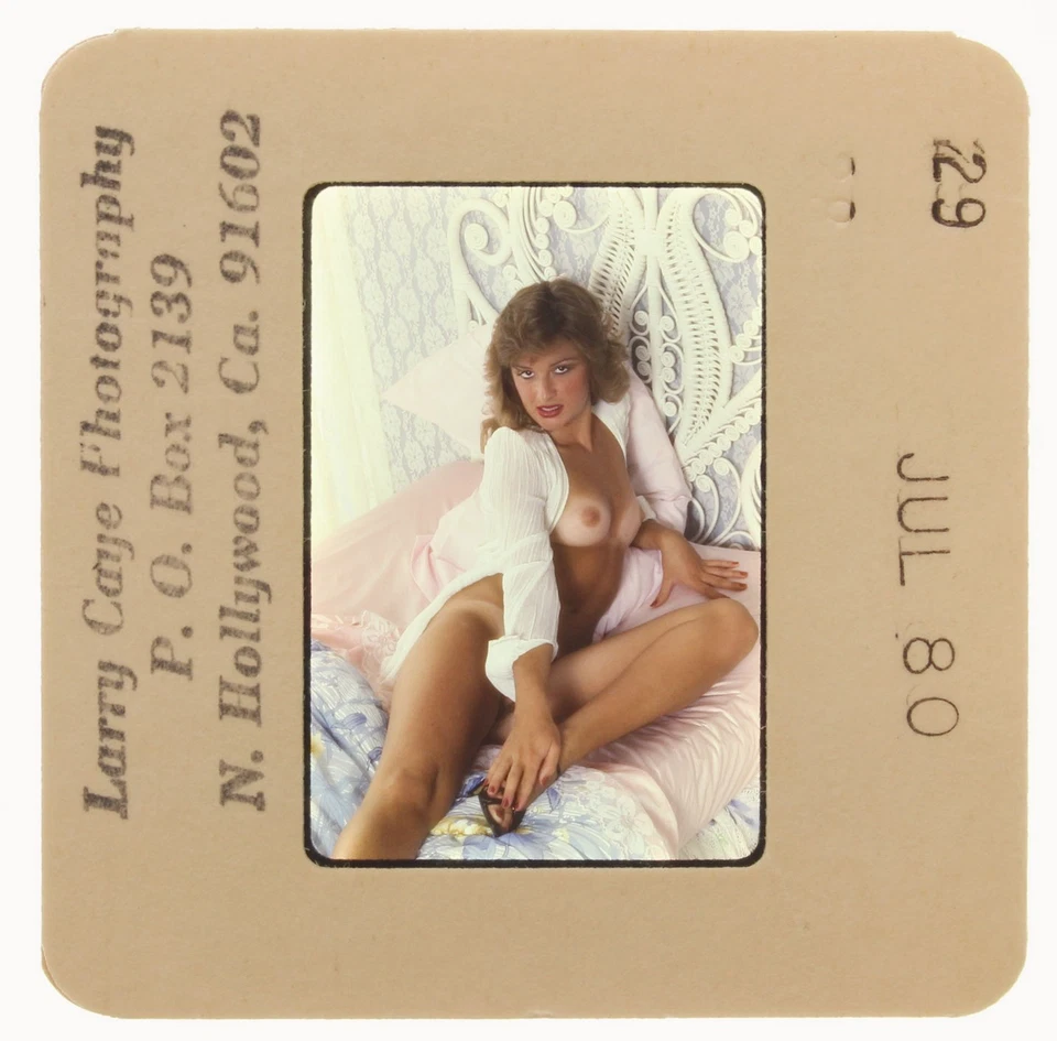 BERNICE ARNOLD ~ Vintage Girlie Pinup 35MM SLIDE Film ~ LARRY CAYE Photo Nude n8 - Image 2 of 2