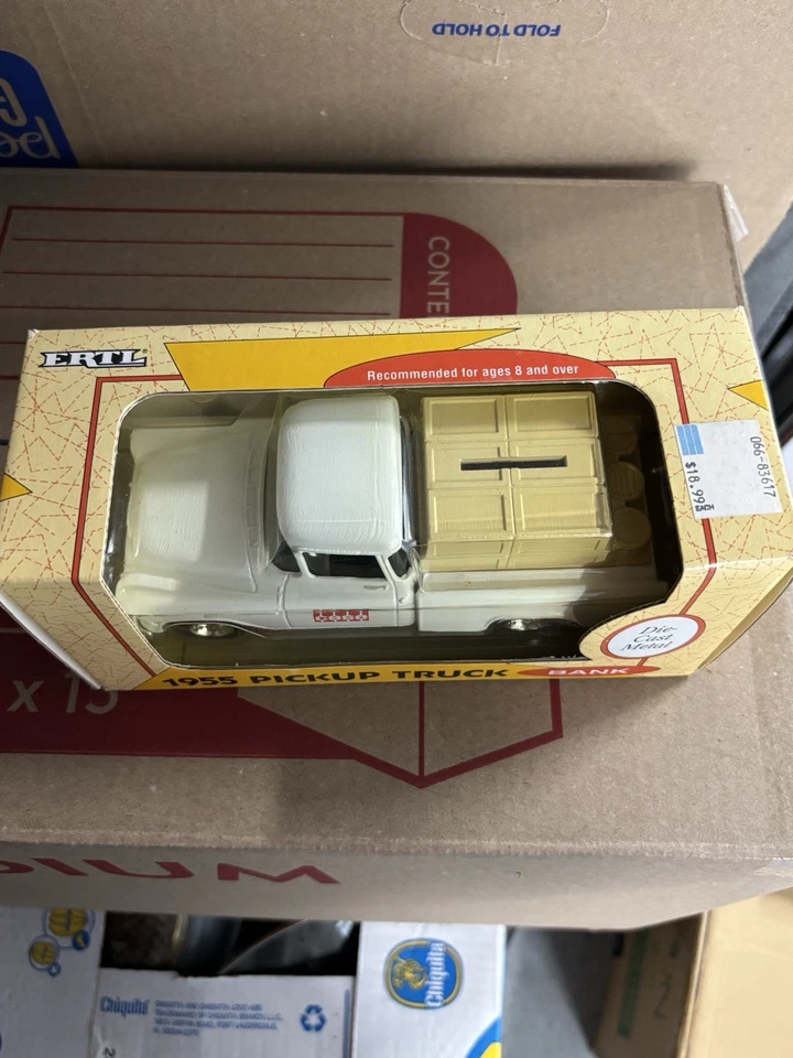 ERTL 1955 пикап грузовик чехол банка новый в оригинальной коробке литой - Изображение 2 из 4