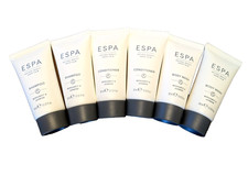 2-SETS Espa Bergamot Jasmine Shampoo, Conditioner, Body Wash 30ml Each TRAVEL