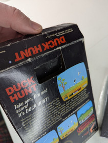 Duck Hunt - (NES, 1985) *CIB w/ Hang Tab* Black Box* 5 Screw Circle Seal Vintage