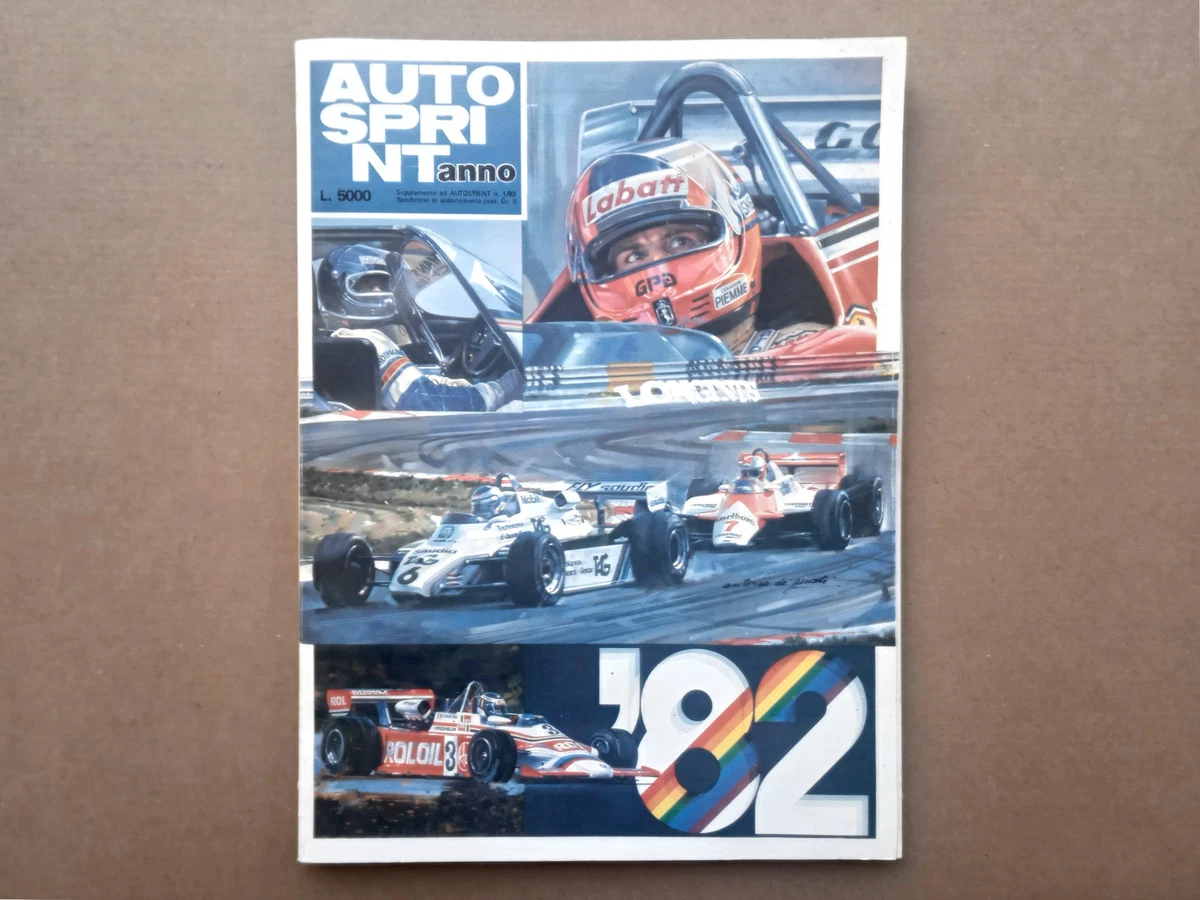Autosprint N°1 Janvier 1988 - Magazine Automobile Italien - État Impeccable