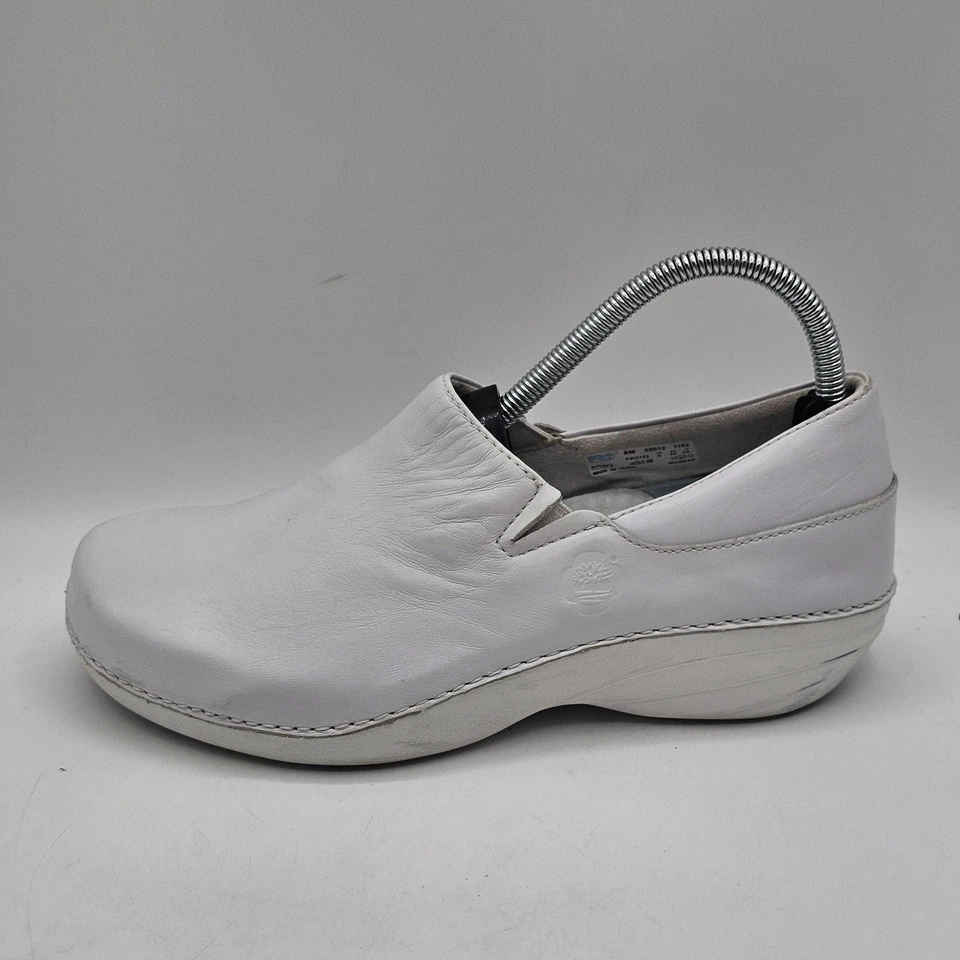 Timberland PRO 鞋女式 8 码白色防滑防疲劳堵塞 85612 — 第 2/4 张图片