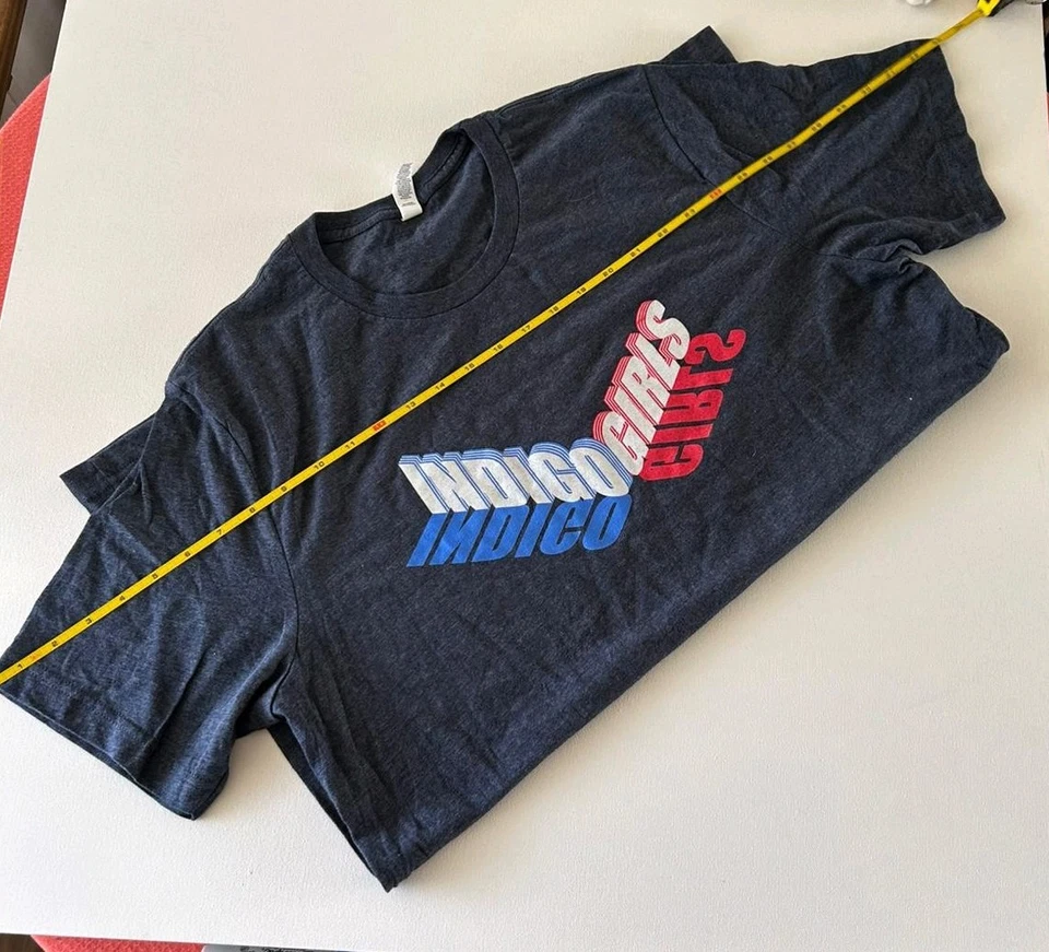 Indigo Niñas Espejo Palabras Camiseta Azul/Gris XL Foto 4 de 4