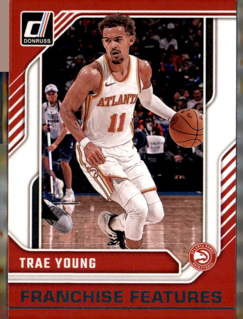 2024-25 Donruss #9 Trae Young Franchise Features