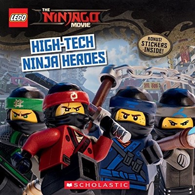 High-Tech Ninja Heroes (Lego The Ninjago Movie) Paperback / softback Book The