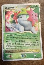 Shaymin Lv.X Holo NM 126/127 Platinum on eBay